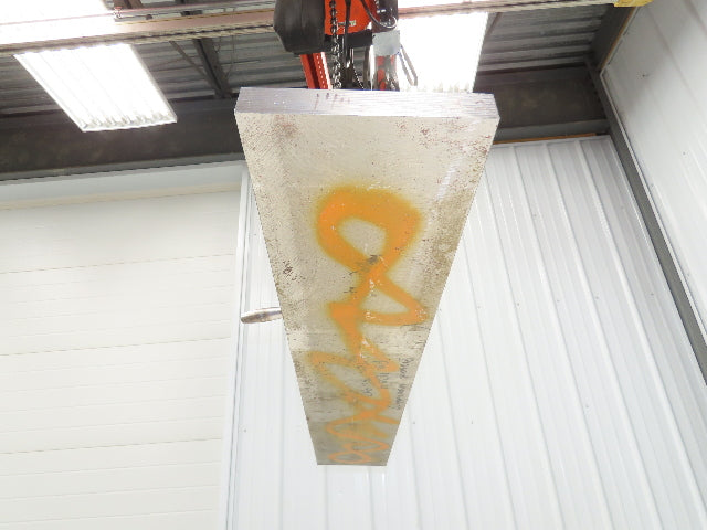 A2 Tool Steel Rectangle Bar 1-1/4" x 8"x 48" Oversize 145Lbs