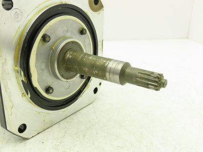 Yaskawa UTSAE-B17BB AC Servo Motor 0.55kW 2000rpm 200v with 3-3/4" Shaft