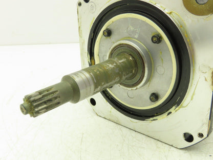 Yaskawa UTSAE-B17BB AC Servo Motor 0.55kW 2000rpm 200v with 3-3/4" Shaft