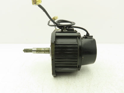 Yaskawa UTSAE-B17BB AC Servo Motor 0.55kW 2000rpm 200v with 3-3/4" Shaft