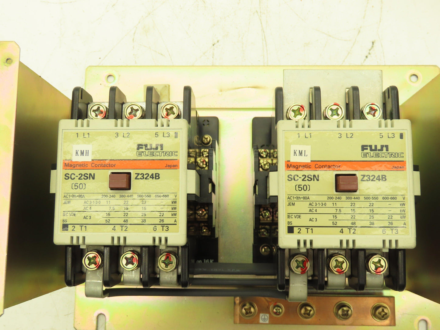 Okuma WCHG-80A/80A Spindle Motor Winding Changeover Unit 110V Coil 80A