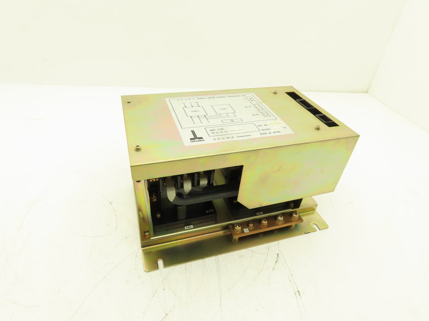 Okuma WCHG-80A/80A Spindle Motor Winding Changeover Unit 110V Coil 80A