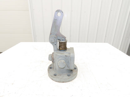 Diamond Power 309183-0525 Poppet Valve 2" 4- Bolt Flange to 3-1/2" ANSI Flange