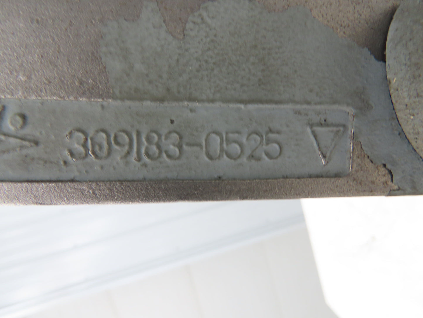 Diamond Power 309183-0525 Poppet Valve 2" 4- Bolt Flange to 3-1/2" ANSI Flange