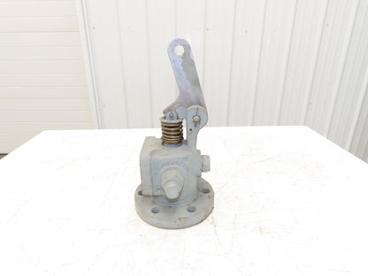 Diamond Power 309183-0525 Poppet Valve 2" 4- Bolt Flange to 3-1/2" ANSI Flange