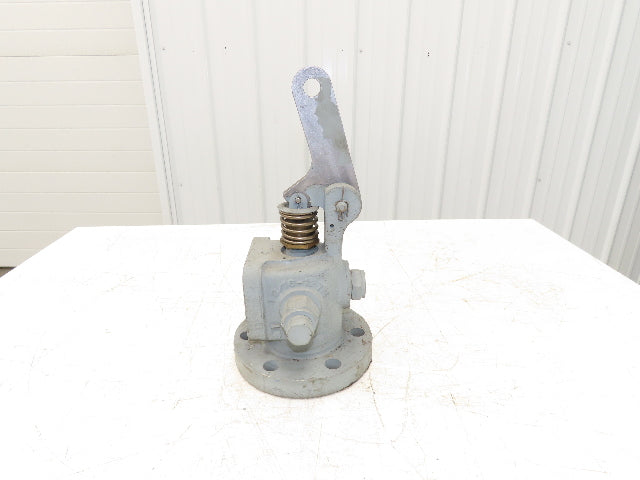 Diamond Power 309183-0525 Poppet Valve 2" 4- Bolt Flange to 3-1/2" ANSI Flange