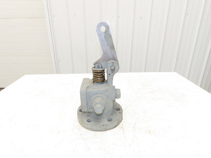 Diamond Power 309183-0525 Poppet Valve 2" 4- Bolt Flange to 3-1/2" ANSI Flange