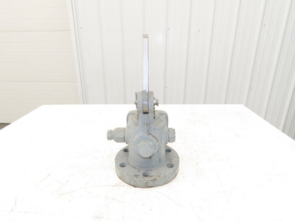 Diamond Power 309183-0525 Poppet Valve 2" 4- Bolt Flange to 3-1/2" ANSI Flange