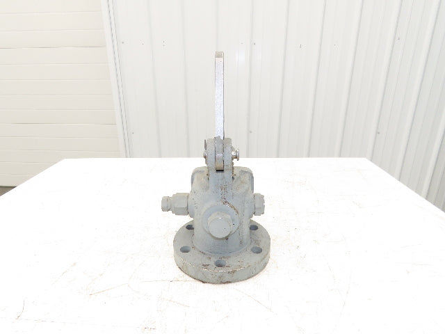 Diamond Power 309183-0525 Poppet Valve 2" 4- Bolt Flange to 3-1/2" ANSI Flange