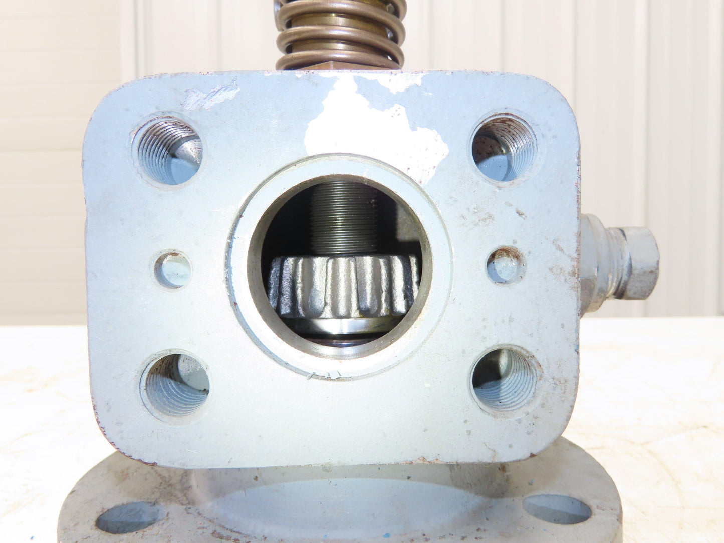 Diamond Power 309183-0525 Poppet Valve 2" 4- Bolt Flange to 3-1/2" ANSI Flange