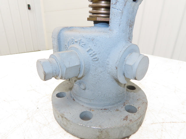 Diamond Power 309183-0525 Poppet Valve 2" 4- Bolt Flange to 3-1/2" ANSI Flange