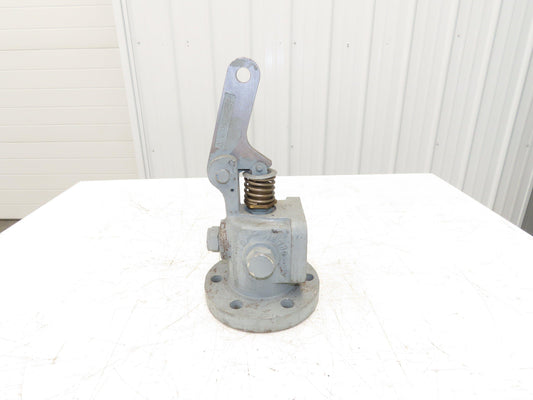 Diamond Power 309183-0525 Poppet Valve 2" 4- Bolt Flange to 3-1/2" ANSI Flange