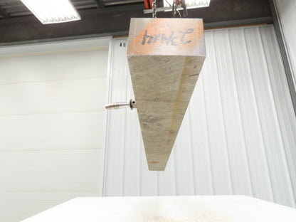 A2 Tool Steel Rectangle Bar 2-3/4"x 4"x 43-3/4" Oversize 140Lbs