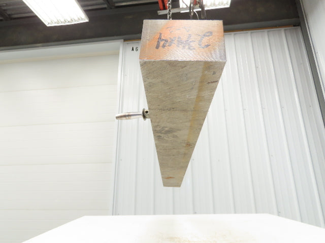 A2 Tool Steel Rectangle Bar 2-3/4"x 4"x 43-3/4" Oversize 140Lbs