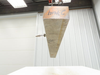 A2 Tool Steel Rectangle Bar 2-3/4"x 4"x 43-3/4" Oversize 140Lbs