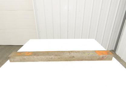 A2 Tool Steel Rectangle Bar 2-3/4"x 4"x 43-3/4" Oversize 140Lbs