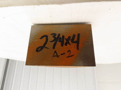 A2 Tool Steel Rectangle Bar 2-3/4"x 4"x 43-3/4" Oversize 140Lbs