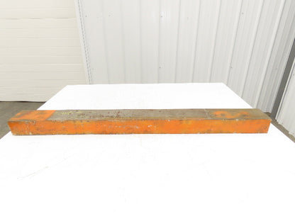 A2 Tool Steel Rectangle Bar 2-3/4"x 4"x 43-3/4" Oversize 140Lbs