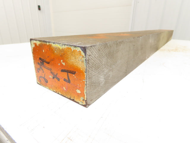A2 Tool Steel Rectangle Bar 2-3/4"x 4"x 43-3/4" Oversize 140Lbs