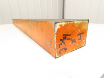 A2 Tool Steel Rectangle Bar 2-3/4"x 4"x 43-3/4" Oversize 140Lbs