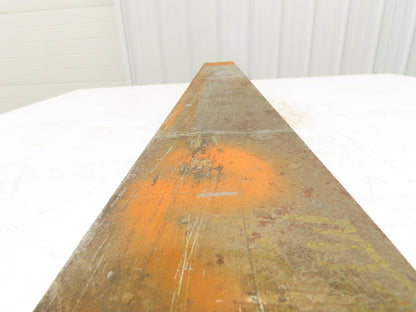 A2 Tool Steel Rectangle Bar 2-3/4"x 4"x 43-3/4" Oversize 140Lbs