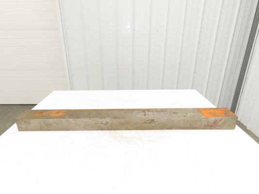 A2 Tool Steel Rectangle Bar 2-3/4"x 4"x 43-3/4" Oversize 140Lbs