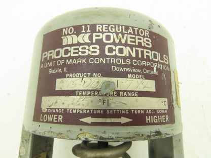 MCC Powers Process Controls ST-050C #11 Temperature Regulator 55-115°F 1" NPT