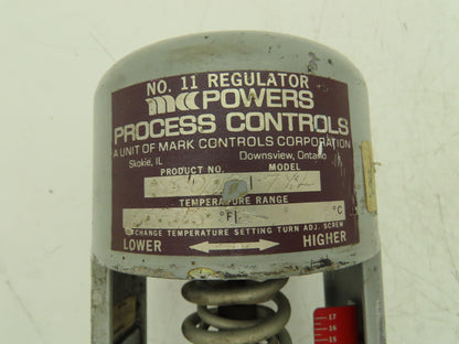 MCC Powers Process Controls ST-050C #11 Temperature Regulator 55-115°F 1" NPT