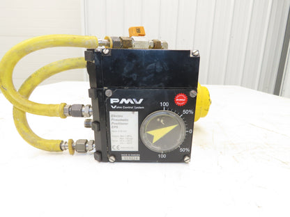 Hytork 71 Pneumatic Air Actuator 1-1/4" Ball Valve Lined