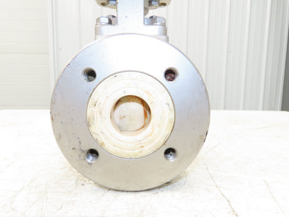 Hytork 71 Pneumatic Air Actuator 1-1/4" Ball Valve Lined