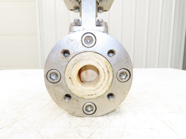 Hytork 71 Pneumatic Air Actuator 1-1/4" Ball Valve Lined