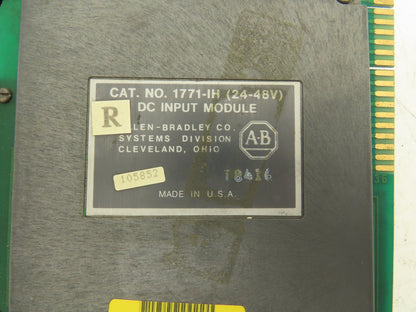 Allen Bradley 1771-IH DC Input Module