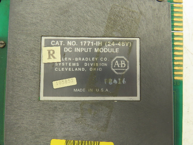 Allen Bradley 1771-IH DC Input Module