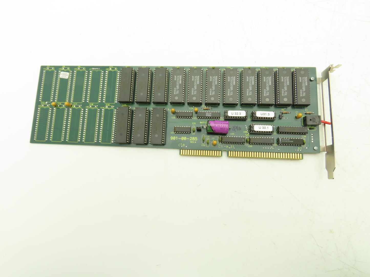 Anilam Inc. 901-00-285 901-00-285 PCB ISA PC Card Rev A Printed Circuit Board