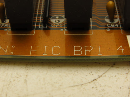 Anilam Inc. FIC BPI-4 FIC BPI-4 PCB ISA Backplane Rev A Printed Circuit Board