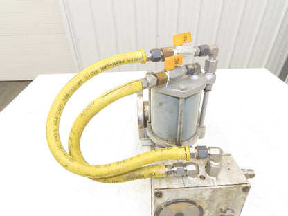 PMV P-2000 Electro-Pneumatic Valve Positioner with 2" ANSI Flange Ball Valve