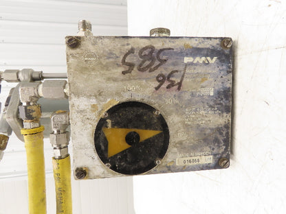 PMV P-2000 Electro-Pneumatic Valve Positioner with 2" ANSI Flange Ball Valve