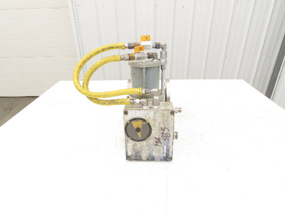PMV P-2000 Electro-Pneumatic Valve Positioner with 2" ANSI Flange Ball Valve