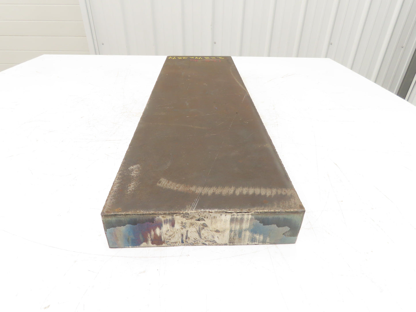 Mild Carbon Steel Rectangle Bar 2"x 8-1/4" x 28-1/4"  135Lbs