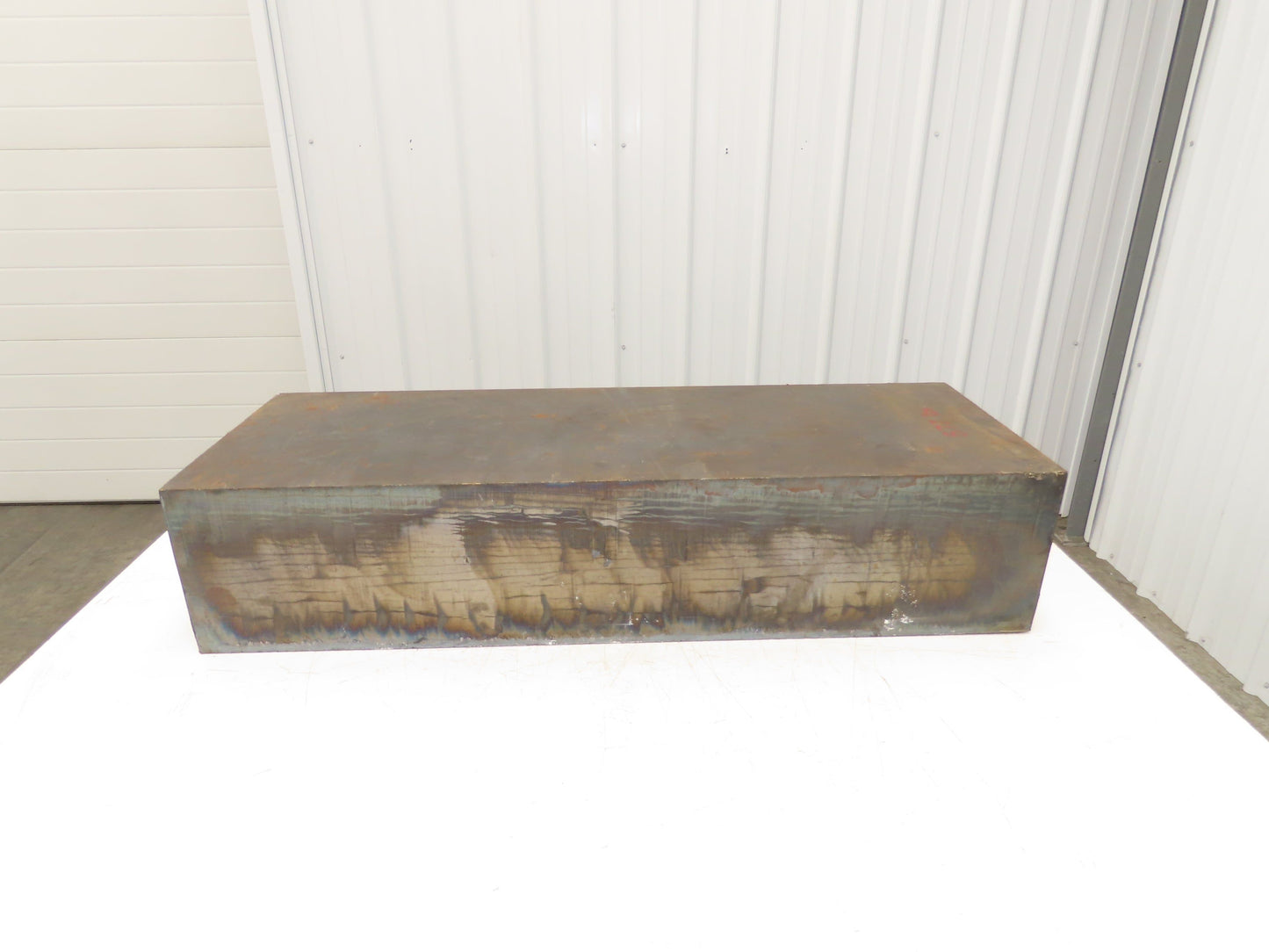 Mild Carbon Steel Rectangle Block 7-1/2"x 12-1/2" x 35"  900Lbs