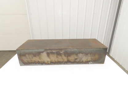 Mild Carbon Steel Rectangle Block 7-1/2"x 12-1/2" x 35"  900Lbs