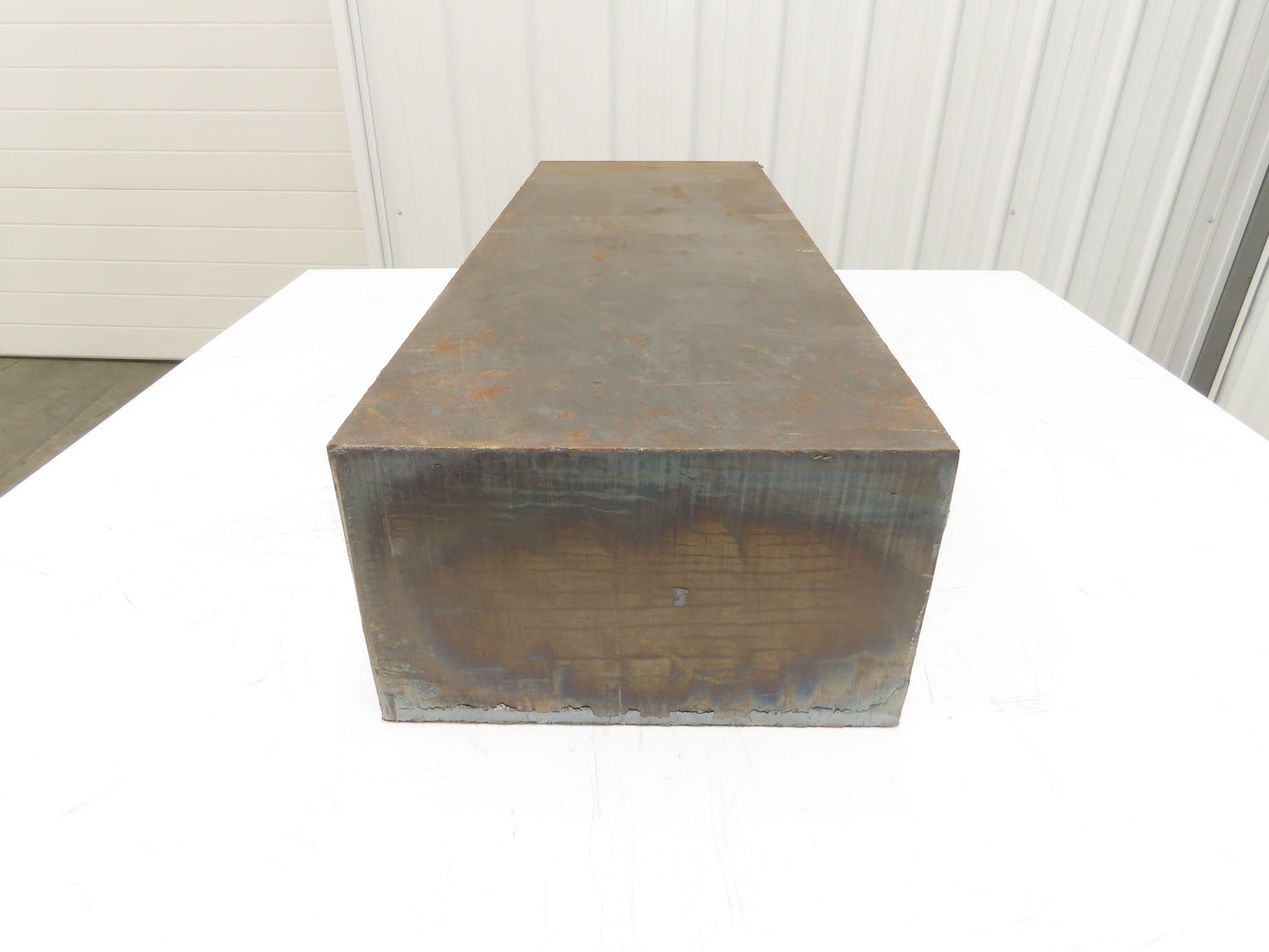 Mild Carbon Steel Rectangle Block 7-1/2"x 12-1/2" x 35"  900Lbs