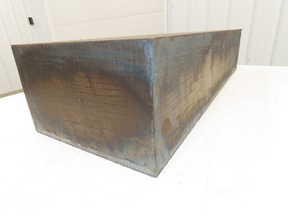 Mild Carbon Steel Rectangle Block 7-1/2"x 12-1/2" x 35"  900Lbs