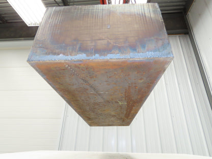 Mild Carbon Steel Rectangle Block 7-1/2"x 12-1/2" x 35"  900Lbs