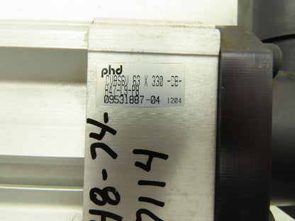 PHD CVAS6V Pneumatic Air Cylinder 63mm Bore 330mm Stroke Rodlok Device