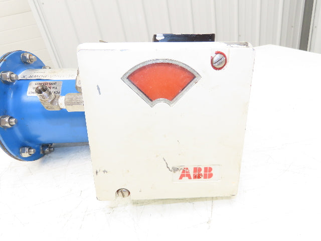 ABB Electro-Pneumatic Valve Positioner with 1" ANSI Flange Ball Valve