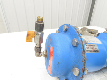 ABB Electro-Pneumatic Valve Positioner with 1" ANSI Flange Ball Valve