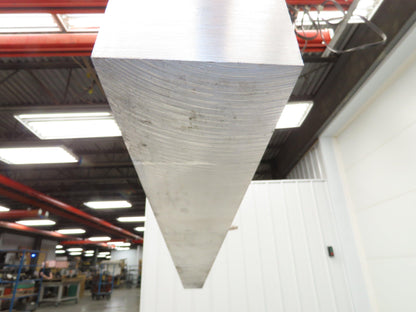 1018 Carbon Steel Rectangle Flat Block 4"x 5-1/2" x 74"  530Lbs