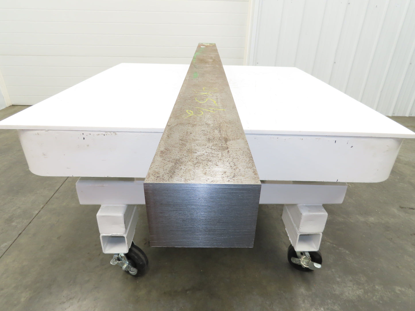 1018 Carbon Steel Rectangle Flat Block 4"x 5-1/2" x 74"  530Lbs