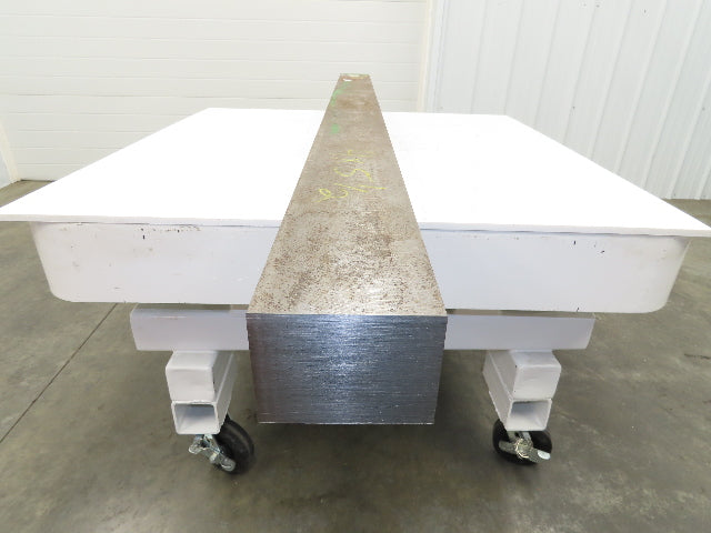 1018 Carbon Steel Rectangle Flat Block 4"x 5-1/2" x 74"  530Lbs